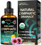 NUTRAHARMONY Organic Lymphatic Drops 150g bottle front view
