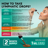 NUTRAHARMONY Organic Lymphatic Drops dropper