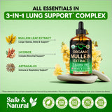 NUTRAHARMONY Organic Mullein Drops packaging