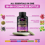 NUTRAHARMONY Resveratrol Polyphenol 19-in-1 Complex packaging