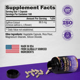 NUTRAHARMONY Saffron Capsules 88.5mg on wooden table