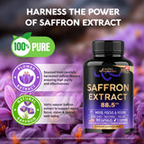 NUTRAHARMONY Saffron Capsules 88.5mg side view