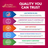 NUTRAHARMONY Vitamin B Complex Gummies in hand