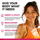 NUTRAHARMONY Vitamin B Complex Gummies mixed berry flavour