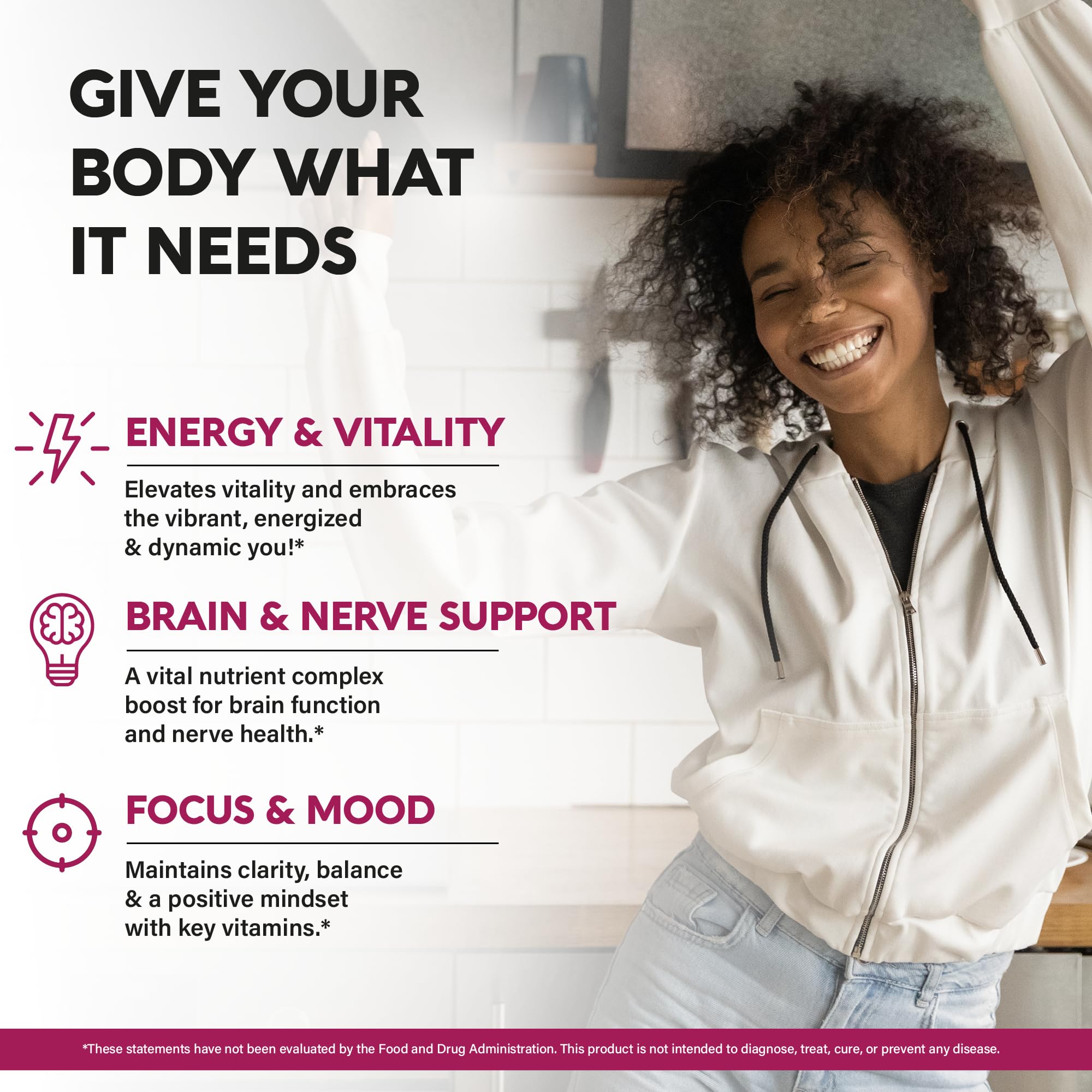 NUTRAHARMONY Vitamin B Complex liquid drops with berry flavour