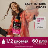 NUTRAHARMONY Vitamin B Complex liquid drops with organic ingredients