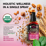 NUTRAHARMONY Vitamin B Complex liquid in a spray bottle