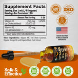 NUTRAHARMONY Vitamin D3 + K2 Drops nutritional information