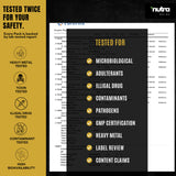 NutraHerbs Horny Goat Weed Supplement packaging details