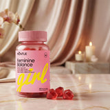 NUTRAJOY Feminine Balance Gummies showing Hawaiian Pineapple flavour
