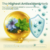 NUTRAJOY Oil of Oregano Softgels bottle back view
