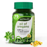 NUTRAJOY Oil of Oregano Softgels bottle front view