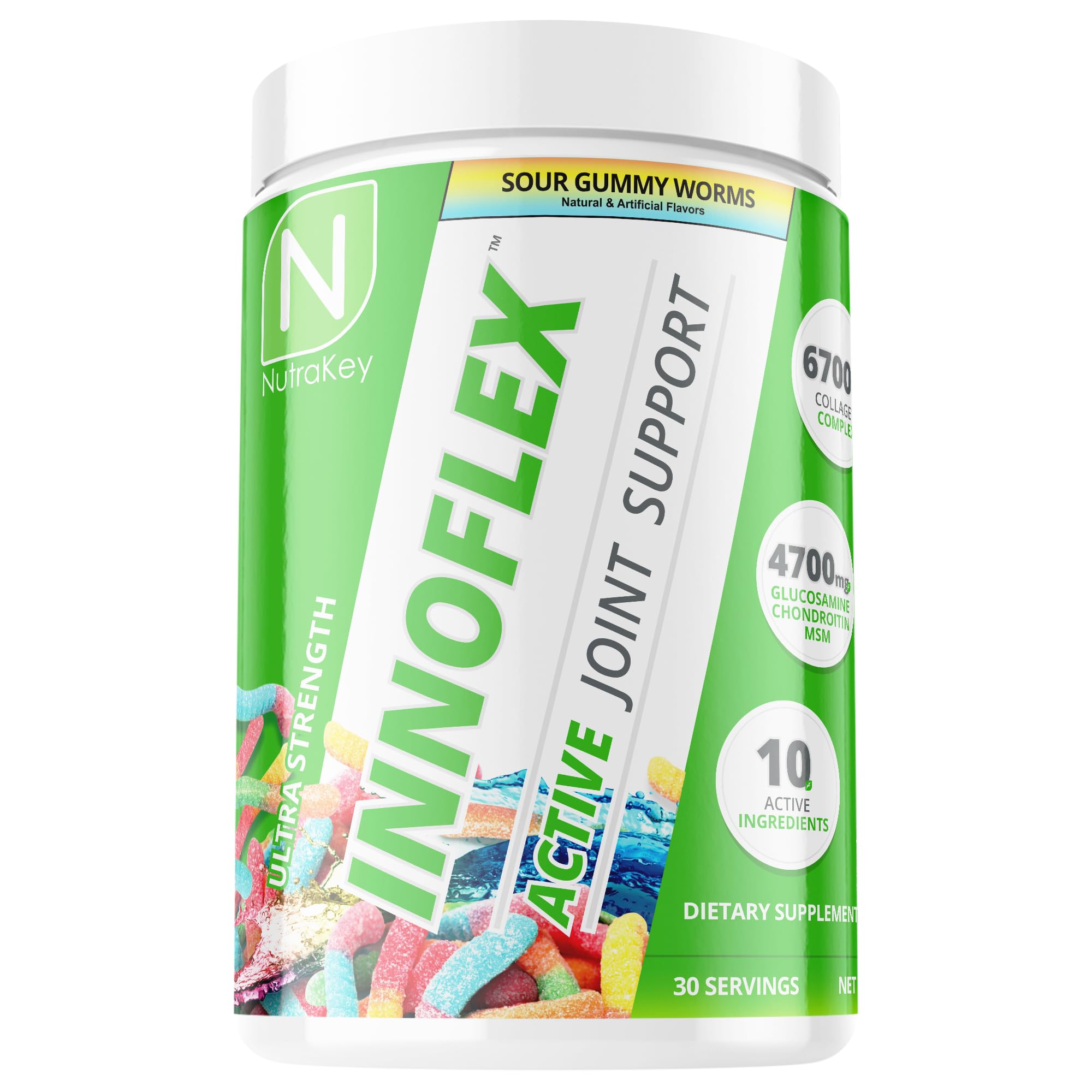 NutraKey Innoflex Chondroitin Joint Support Powder front view