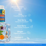 NUTRALIZIZER daily wellness Support Supplement capsules in hand