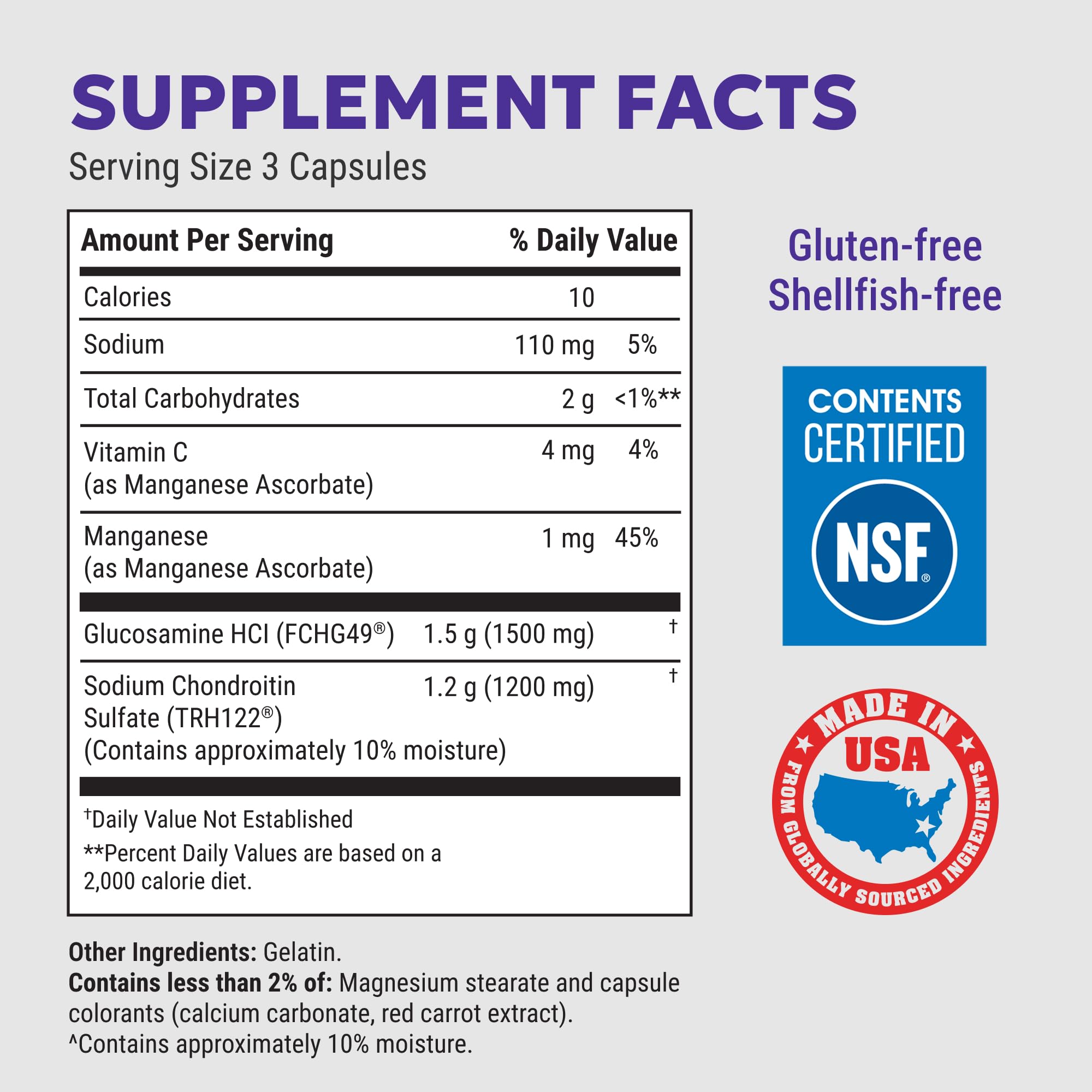 Nutramax Laboratories Cosamin DS supplement bottle with label