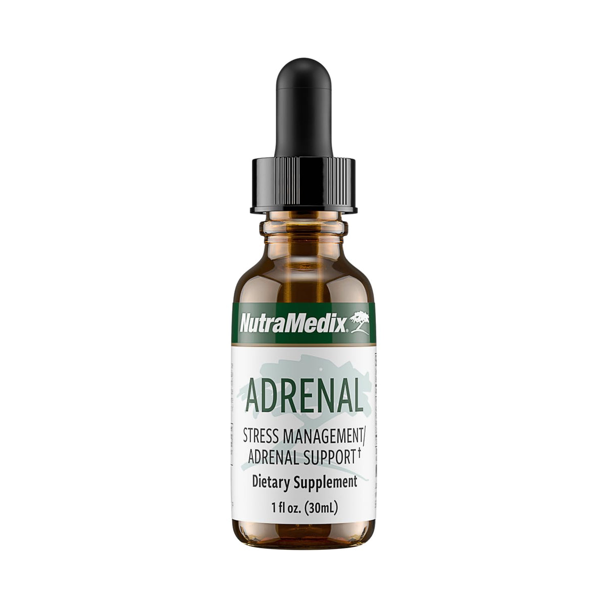 NutraMedix Adrenal Extracts bottle front view