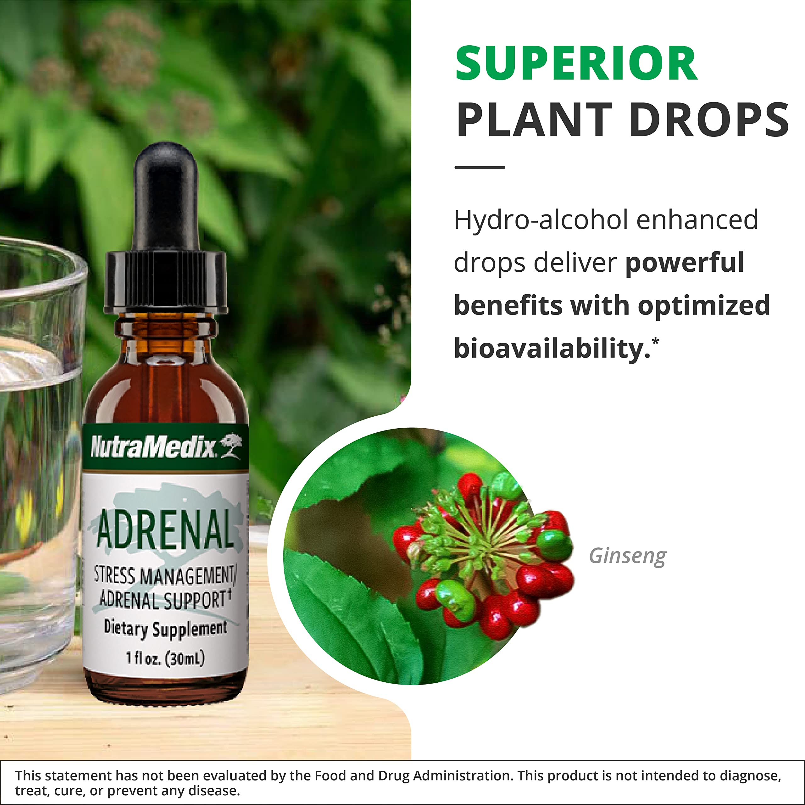 NutraMedix Adrenal Extracts packaging details