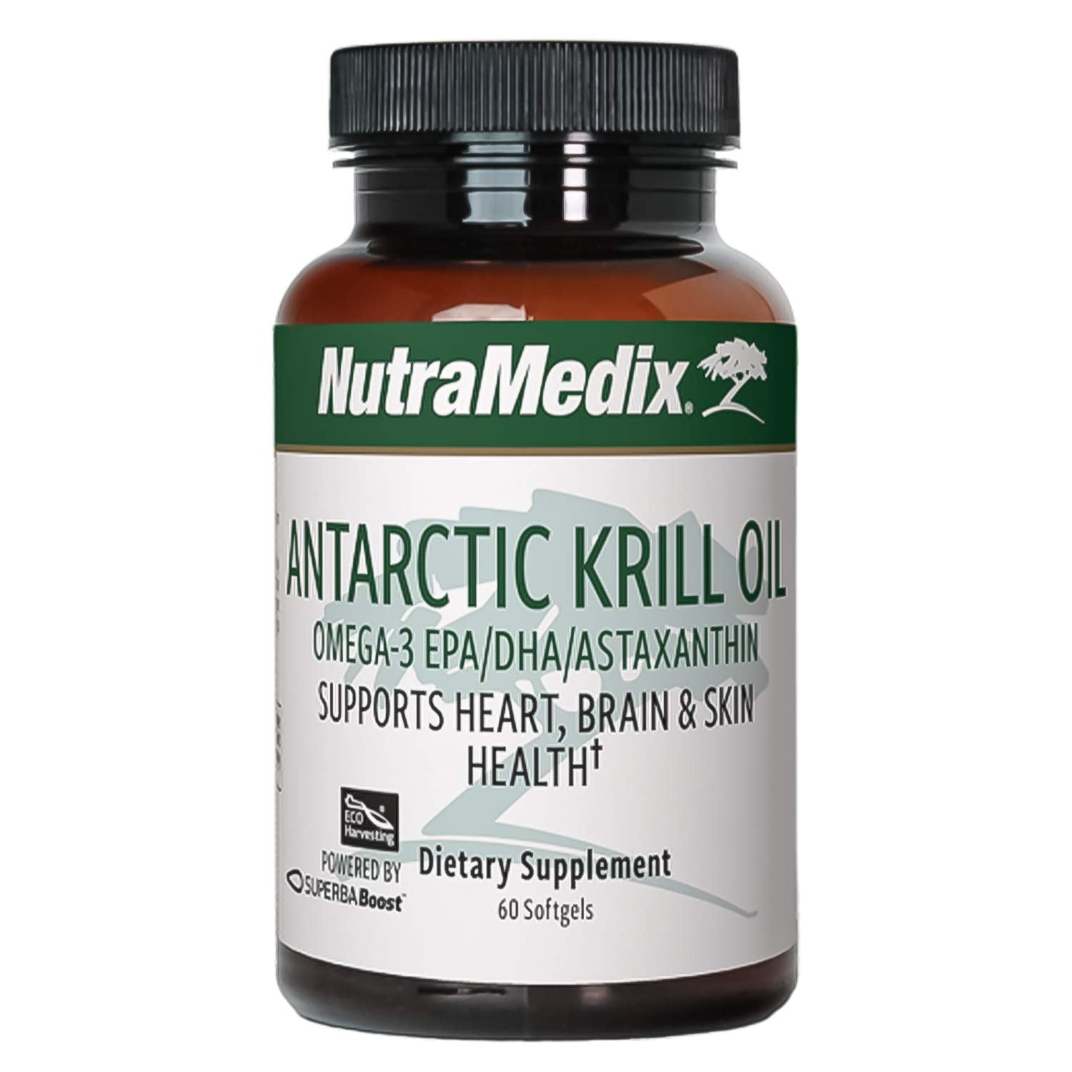 NutraMedix Antarctic Krill Oil 500mg softgels front view