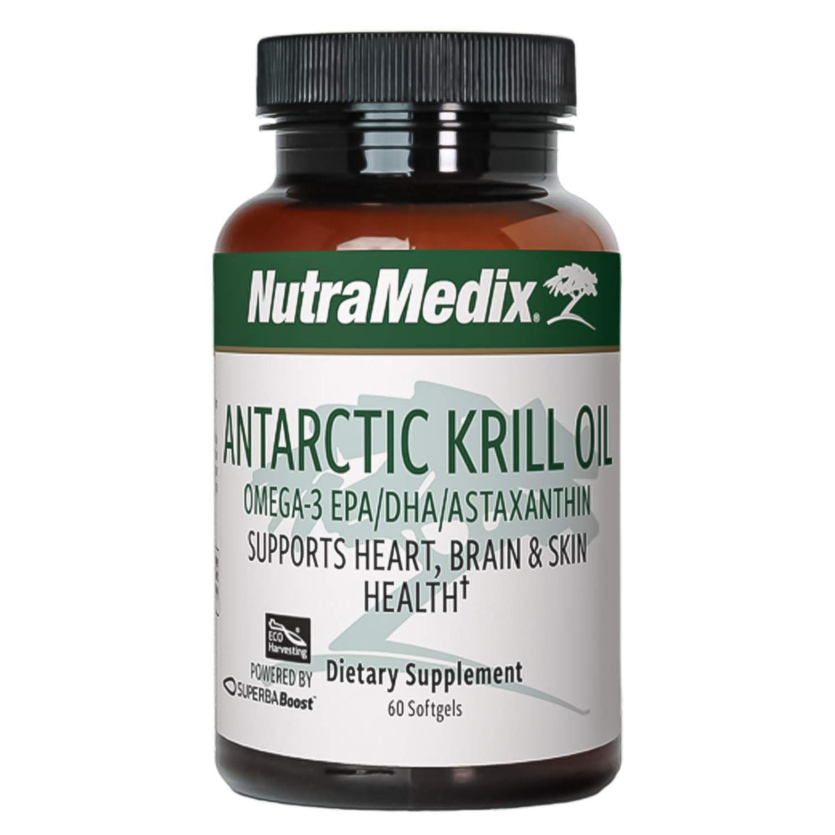 NutraMedix Antarctic Krill Oil 500mg softgels front view