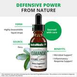 NutraMedix Cumanda Liquid Extract 500g label close-up