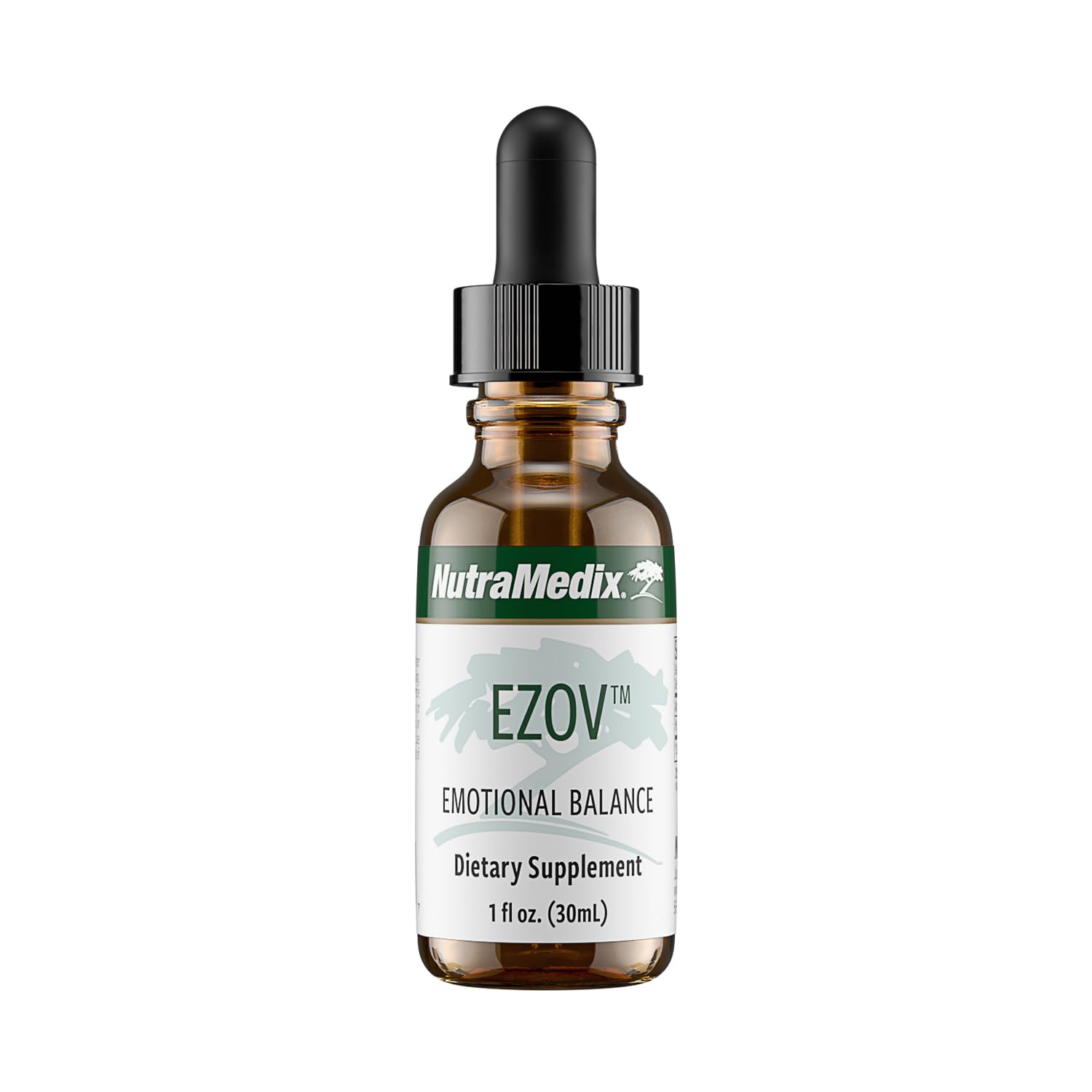 NutraMedix Ezov Hyssop Plant Drops 1oz bottle front view