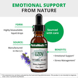 NutraMedix Ezov Hyssop Plant Drops 1oz bottle with dropper