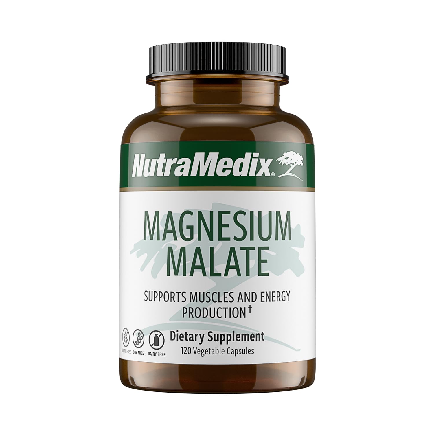 NutraMedix Magnesium Malate Supplement front view with packaging