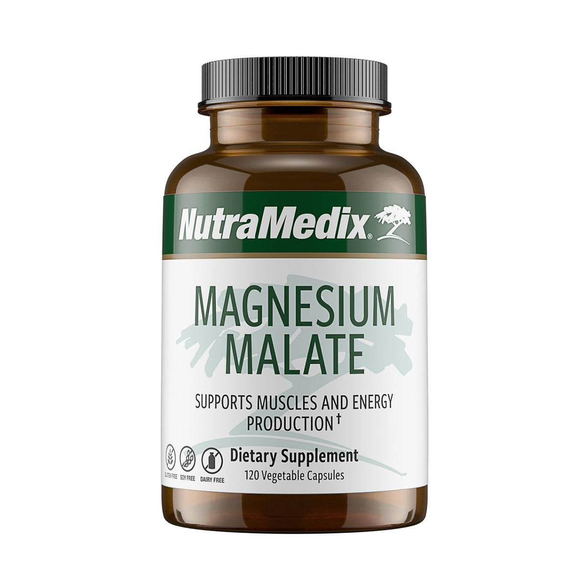 NutraMedix Magnesium Malate Supplement front view with packaging