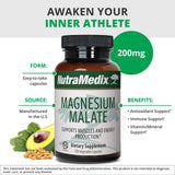 NutraMedix Magnesium Malate Supplement lifestyle scene on a kitchen counter