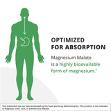 NutraMedix Magnesium Malate Supplement showing dosage information