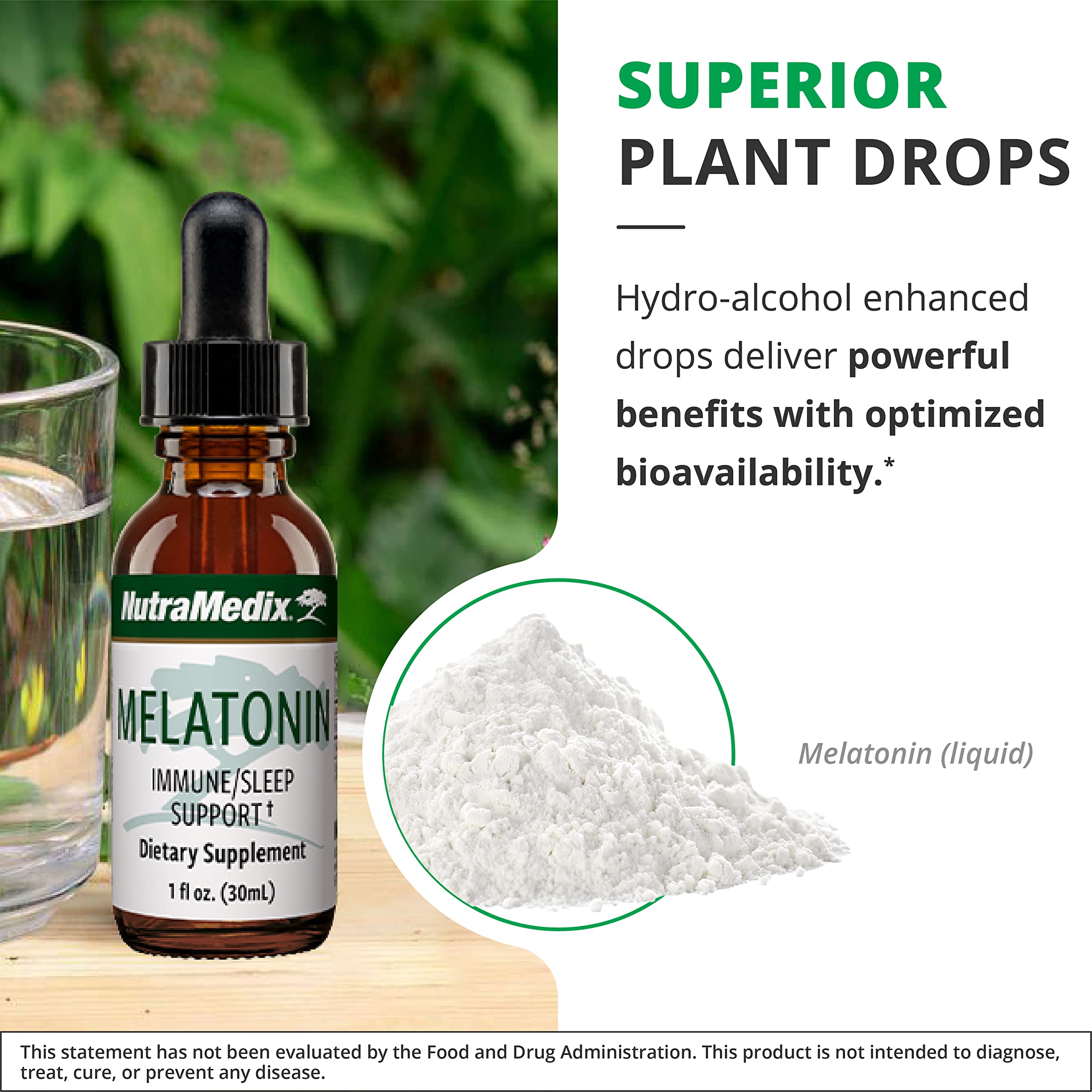 NutraMedix Melatonin Liquid 82g packaging