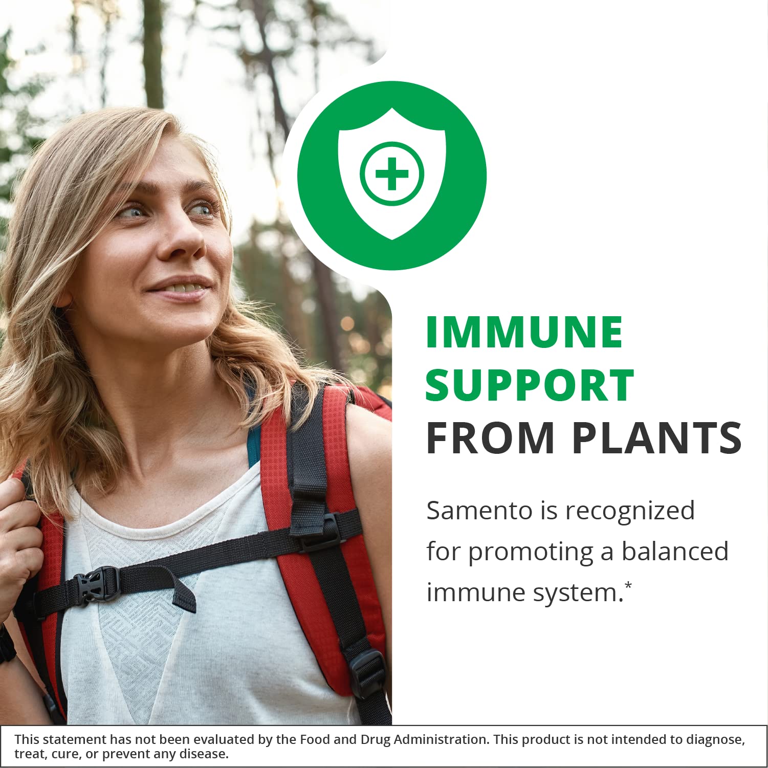 NutraMedix Samento 30g liquid supplement side view