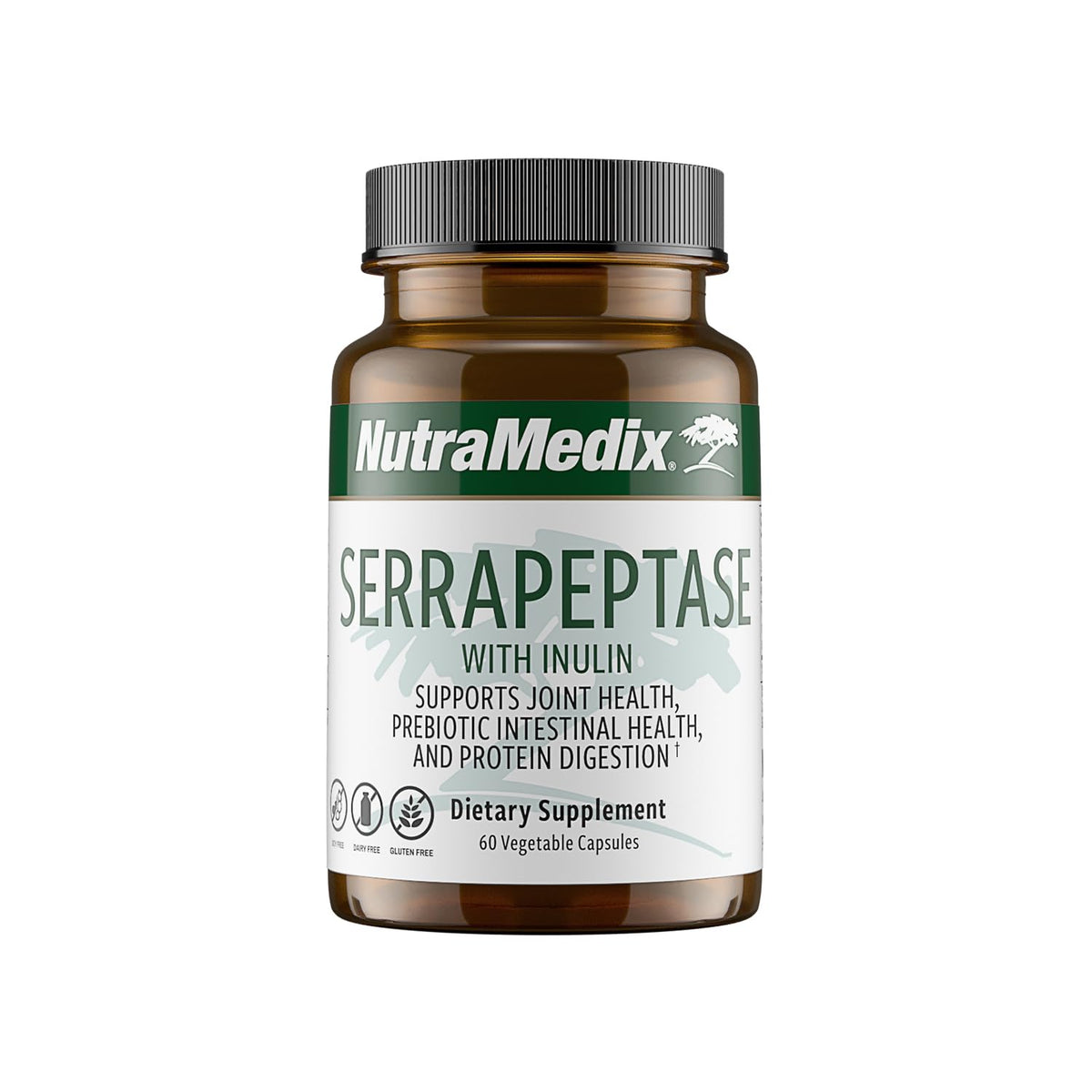 NutraMedix Serrapeptase Multi-Enzyme Supplement front view