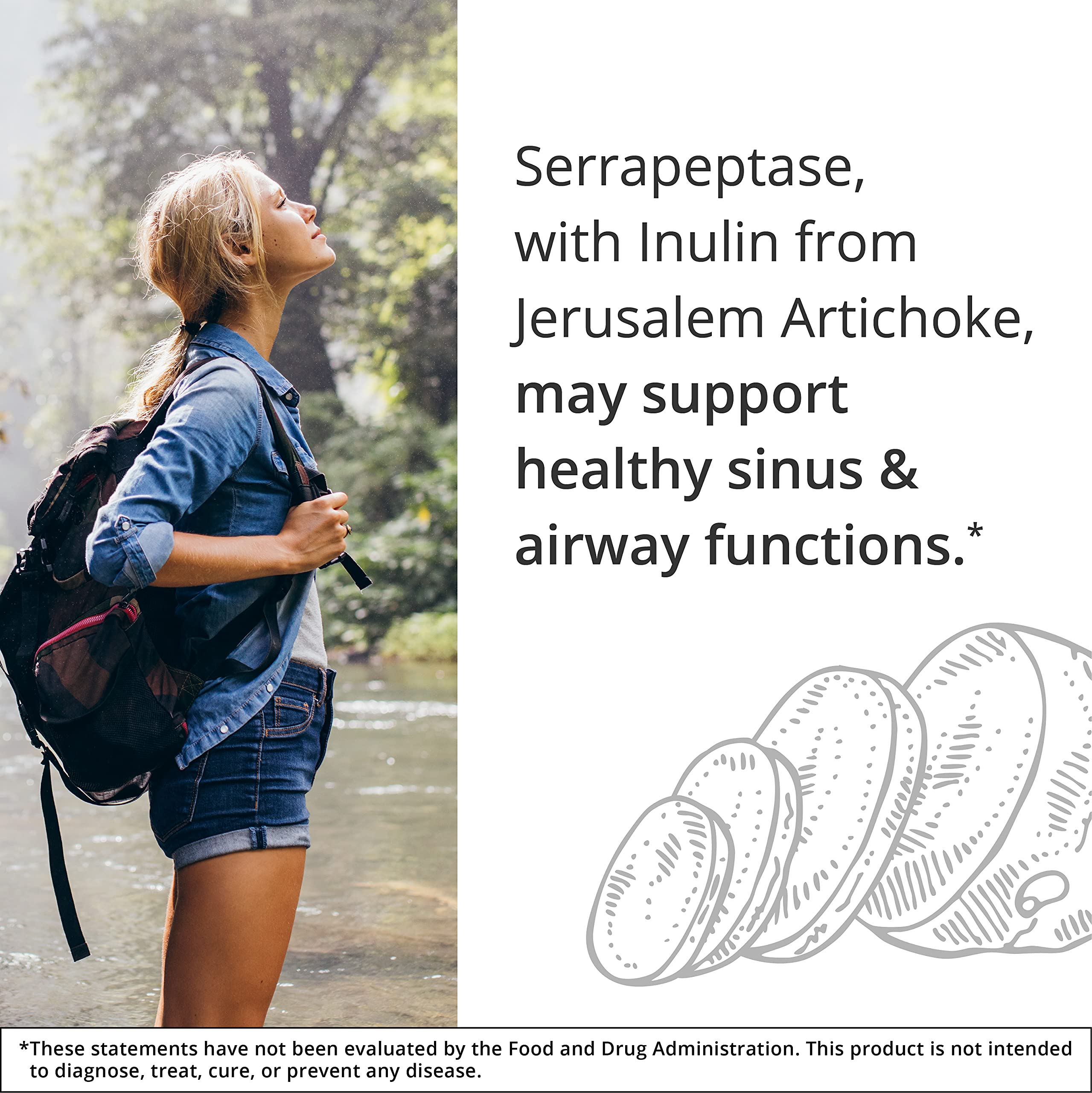 NutraMedix Serrapeptase Multi-Enzyme Supplement on a table