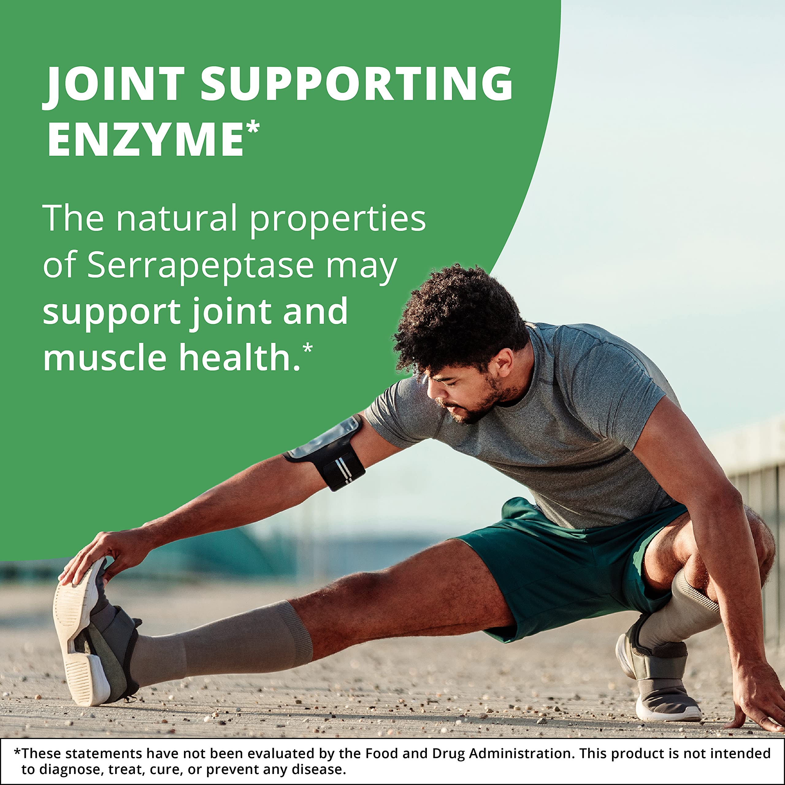 NutraMedix Serrapeptase Multi-Enzyme Supplement packaging