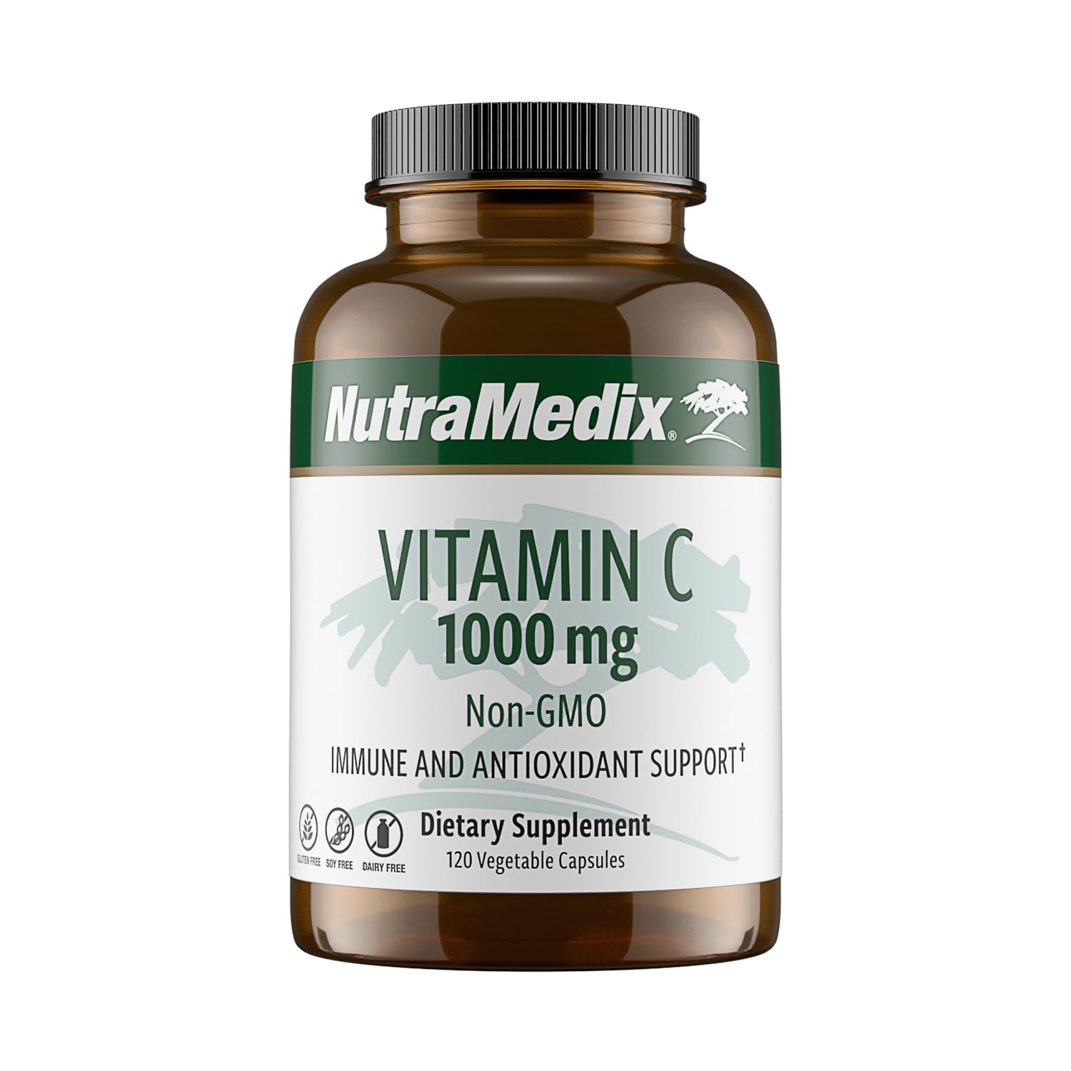 NutraMedix Vitamin C 1000mg capsules front view