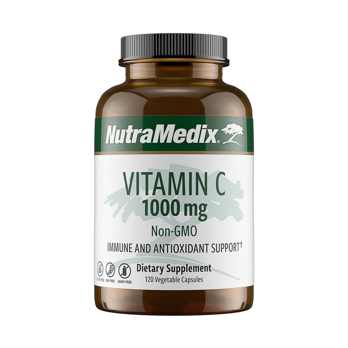 NutraMedix Vitamin C 1000mg capsules front view