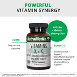 NutraMedix Vitamin D3 & K2 Supplement packaging