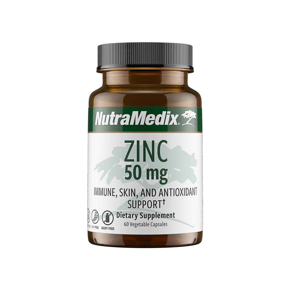 NutraMedix Zinc 50mg Capsules front view