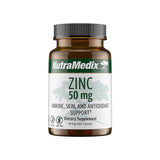 NutraMedix Zinc 50mg Capsules front view