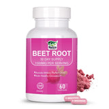 NutraNourish Beet Root Capsules 1300mg bottle front view