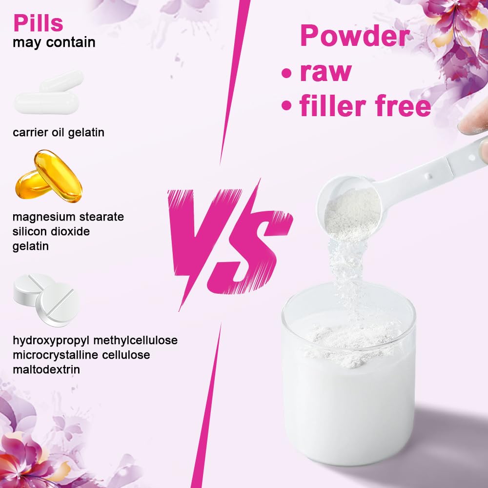 NutraNourish Collagen Peptides Powder 470g with ingredients