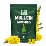 NutraNourish Mullein Gummies front view with packaging