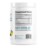 NutraOne BCAA Amino Energy Supplement 358g back view