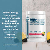 NutraOne BCAA Amino Energy Supplement 358g serving scoop
