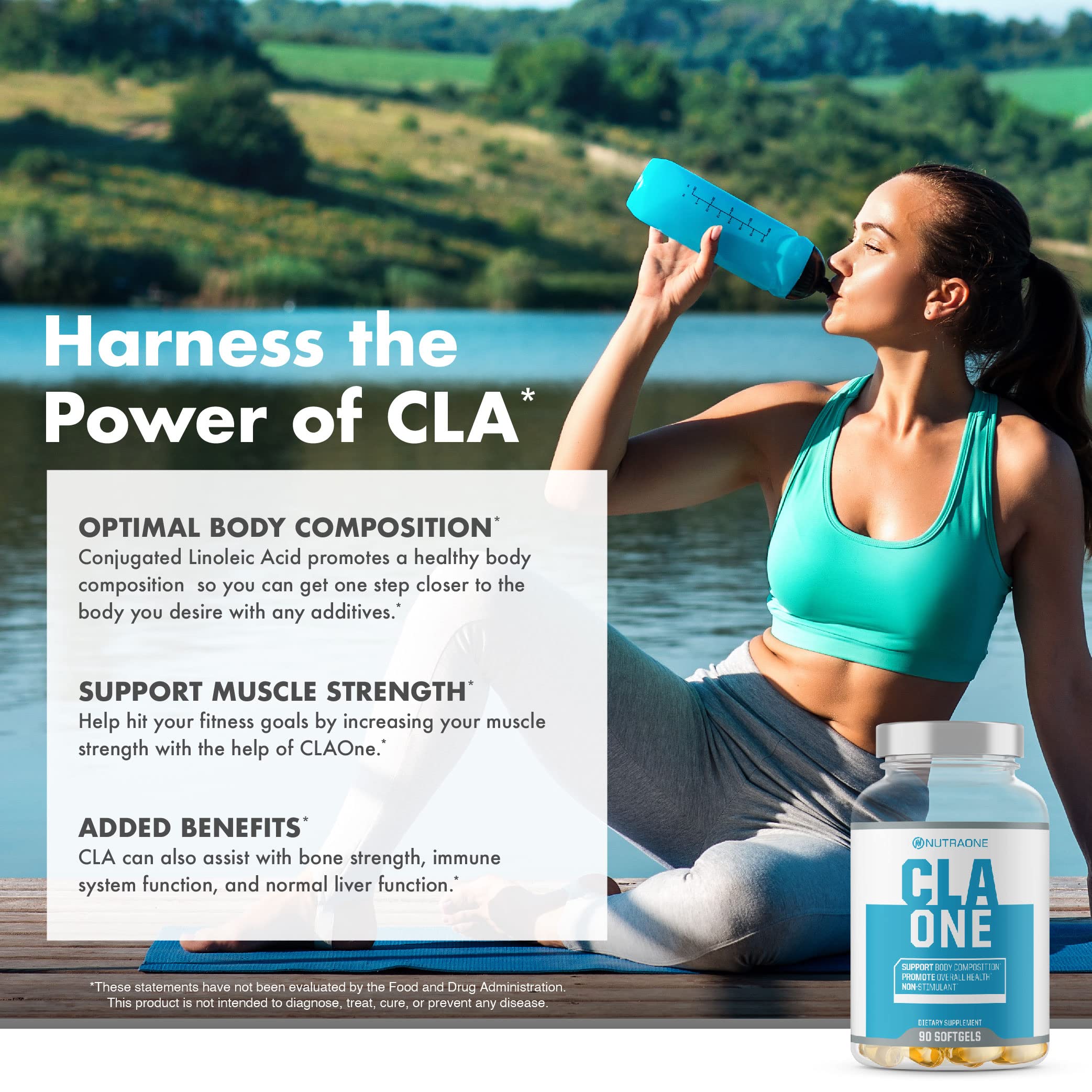 NutraOne CLAOne Conjugated Linoleic Acid 80% packaging