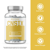 NutraOne CNSix Creatine HCl 210g packaging on a table