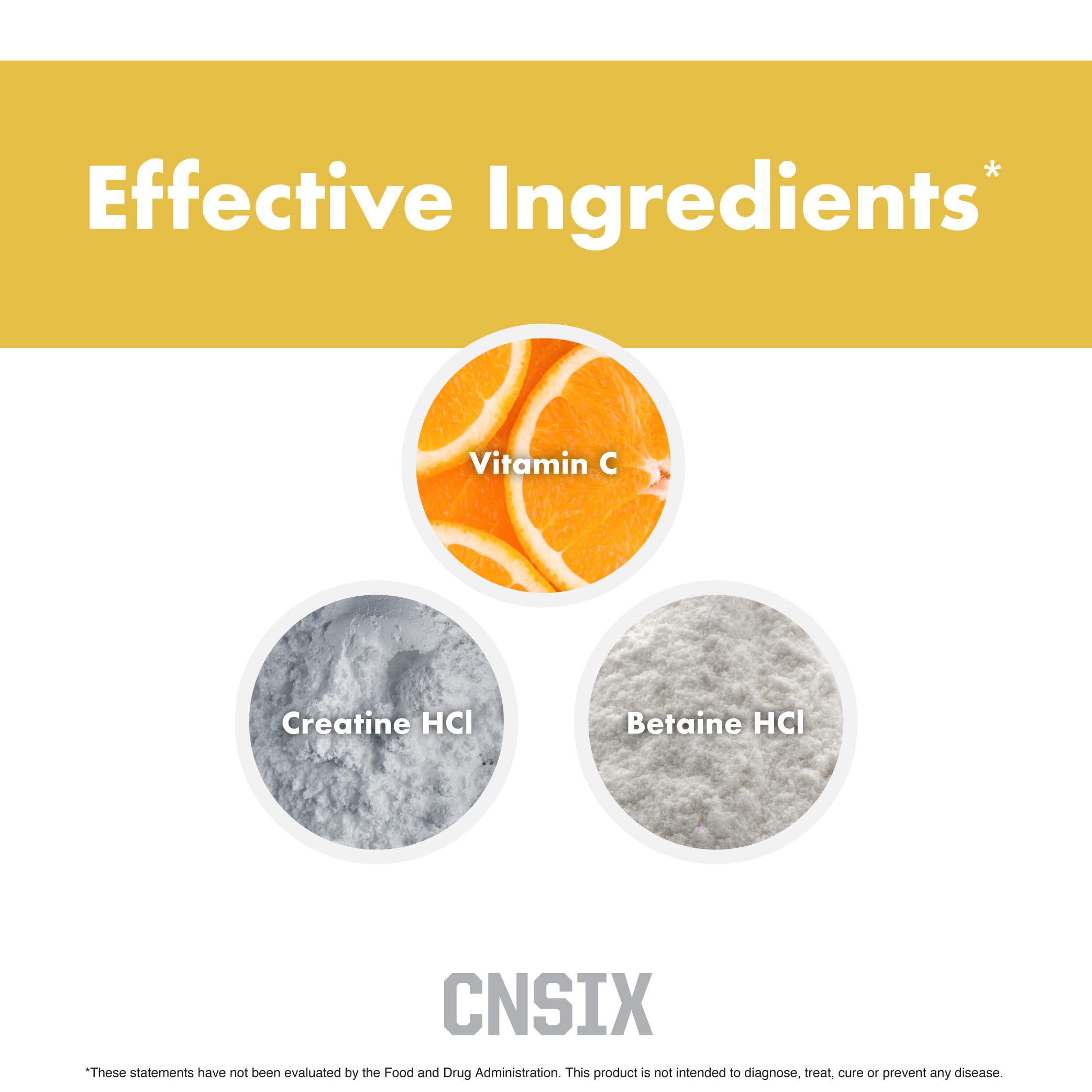 NutraOne CNSix Creatine HCl 210g with workout gear
