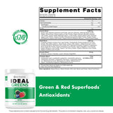 NutraOne Green Powder Supplement 340g fruit and vegetable blend ingredients