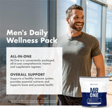 NutraOne MrOne Daily Supplement 222g on a wooden table